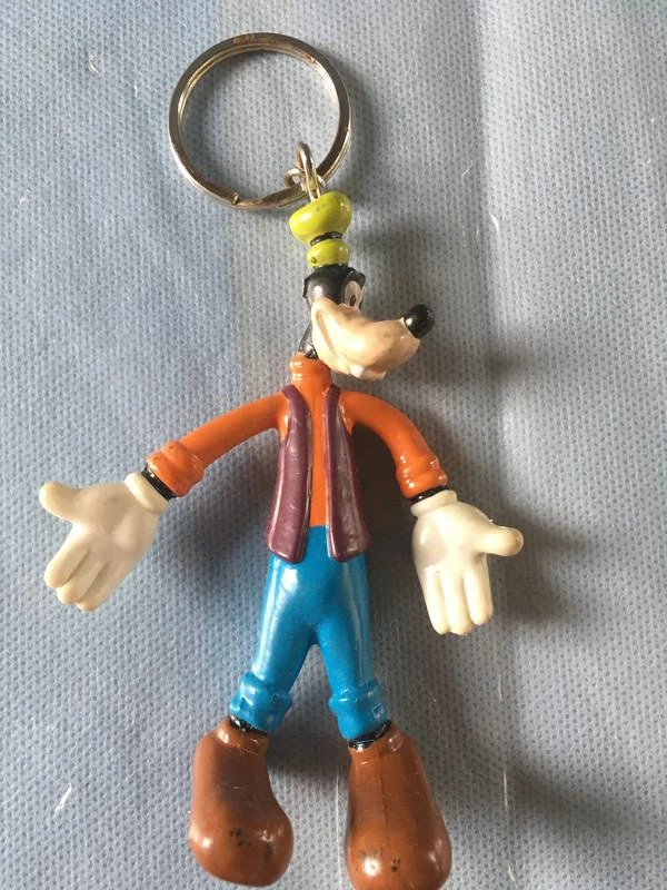 Vintage : ancien porte clés dingo - disney disneyland paris